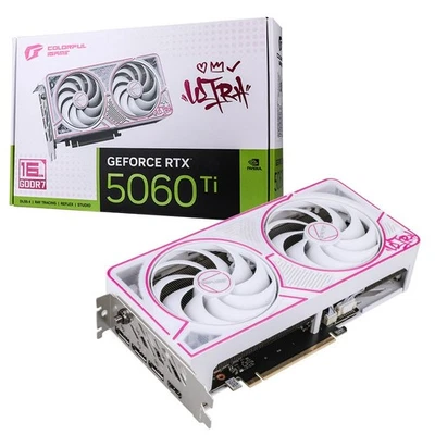 Colorful iGame GeForce RTX 5060 Ti Ultra W DUO OC 16GB GDDR7 Graphics card - Image 1 of 4