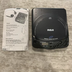 Reproductor de CD portátil RCA de colección Discman RP-7913A probado funcionando 1996 unidad y enchufe - Imagen 1 de 13