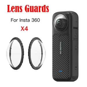 Lens Guard For Insta360 X4 Sport Camera Snap-on Lens Protector Cap Anti-Scratch - Picture 1 of 13