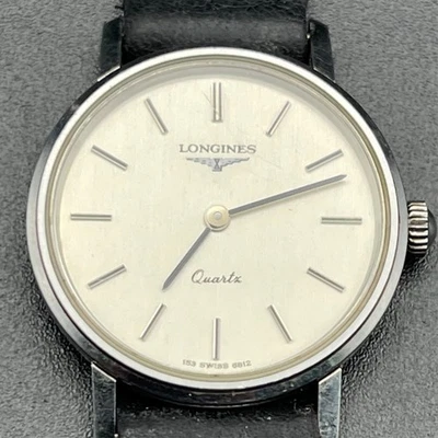 Longines Vintage Cuarzo Ref 6812 Cal L153.2 Para Reparación Pegatina Azul Japón W043 Foto 1 de 4
