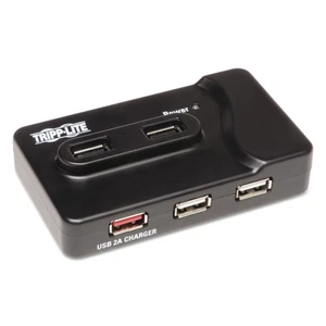 Tripp Lite U360412 6 Ports USB 3.0 SuperSpeed Charging Hub - Black New - Picture 1 of 3
