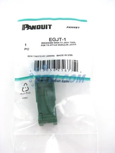 Panduit EGJT-1 Strumento di Terminazione Modulo Jack Potenziato per Jack Serie TG ~STSI - Foto 1 di 3
