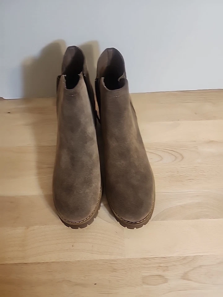 Carlos by Carlos Santana Women's Shoes Gill Leather Almond Toe Rose Size 9.5 u