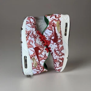 Confezione Regalo Donna Nike Air Max 90 Candy Cane Taglia 8W DS OG TUTTO NATALE - Foto 1 di 8