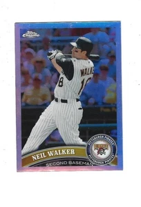 2011 Topps Chrome Refractors #63 Neil Walker  PIRATES - Picture 1 of 2