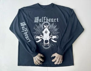 Wolfheart long sleeve T shirt black metal samael tiamat rotting christ Moonspell - Picture 1 of 15