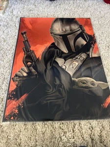 Star Wars The Mandalorian Poster Ltd Edition x/135 Mondo MINT TV Art - Picture 1 of 1