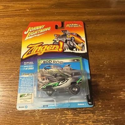 N24 Johnny Lightning Street Freaks ZINGERS  1969 CHEVY CAMARO F BOD ROD JLSF015A - Image 1 of 4