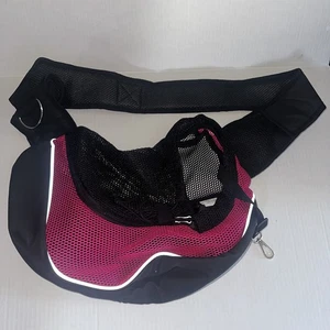 Mochila de transporte de malla para mascotas cachorros perros - Imagen 1 de 6