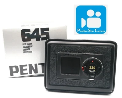 🎦VIDEO👀✨Sin usar✨ Soporte trasero de película Pentax 645 220 para 645 N NII de JAPÓN Foto 1 de 4