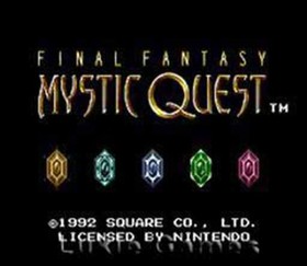 Final Fantasy Mystic Quest - SNES Super Nintendo Game