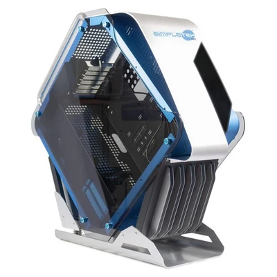Case Eatx ATX Matx Mini-Itx Case Gaming Desktop Computer Assembled Glass Steel - Image 1 of 4