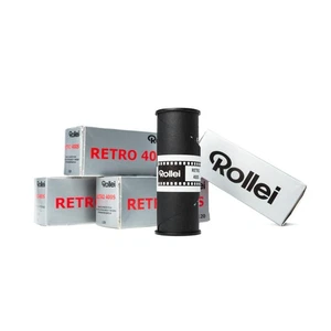 5x Rollei Agfa Retro 400s 400 S 120 Rollfilm S/W B/W black white Schwarzweißfilm - Picture 1 of 3