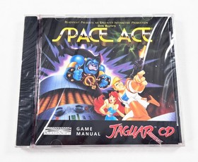 SPACE ACE BRAND NEW SEALED 1995 Authentic Atari Jaguar CD