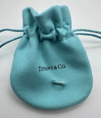 Tiffany & Co. New Blue Enamel Clasping Link Sterling Silver 925 - Image 1 of 4