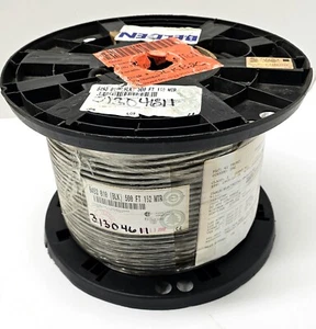 BELDEN 8453 010 500 Foot BLACK 3 Conductor 18 AWG ~ SV Portable Flexible Cord - Picture 1 of 2