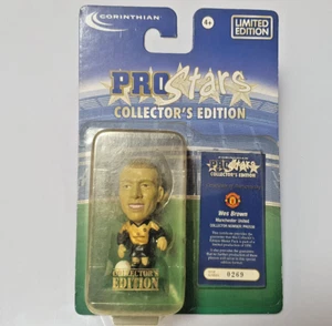 Corinthian Wes Brown Manchester United Gold Kit Edizione Limitata Blister Pack - Foto 1 di 7
