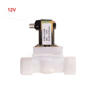 New 0.78" Electric Solenoid Valve Magnetic DC12V N/C Water Air Inlet Flow Switch - Picture 1 of 5