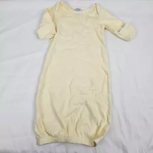 Abito Pigiama Vintage Gymboree Bianco Layette Righe 2002 Moon Star 0-3 - Foto 1 di 3