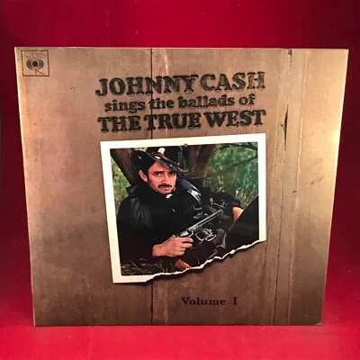 Johnny Cash Sings The Ballads Of The True West Volume 2 1966 UK VINYL LP MONO - Image 1 of 4