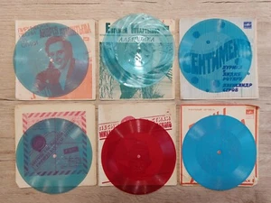 Soviet Collection of Flexible Audio Records Flexi. Made in USSR. Original.  28 - Picture 1 of 12