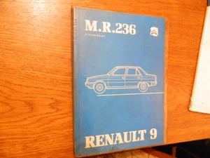 RENAULT 9 Werkstatthandbuch/Reparaturanleitung MECHANIK ,Ausgabe 1981, Deutsch ! - Picture 1 of 3