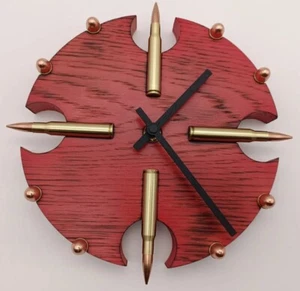 Patronen Wanduhr "Diabolical Sunset" von Bound by ammo - Bild 1 von 7
