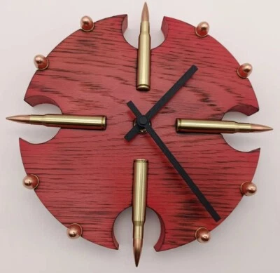 Patronen Wanduhr "Diabolical Sunset" von Bound by ammo - Bild 1 von 4