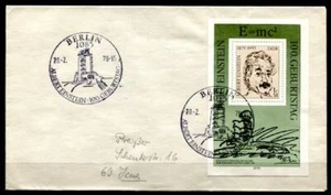 NP-Träger Physiker Albert Einstein. FDC-Brief. DDR 1979 - Bild 1 von 1