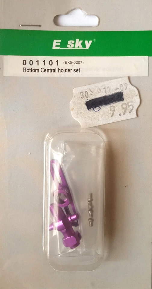 E Sky EK5-0207 001101 Unterer Zentralhalter Set E-Sky Esky Heli RC Modell NOS - Bild 1 von 1
