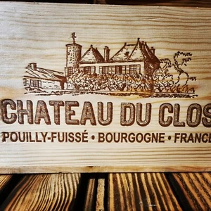 Large Wooden Wine Box Crate for Vintage Shabby Chic Storage Drawers LONG SIDED * - Picture 1 of 7