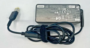 Genuine Lenovo Rectangle Tip Laptop Charger / 45W / 20V / 2.25A W/ Power Lead - Picture 1 of 7
