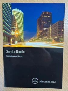 GENUINE MERCEDES SERVICE BOOK SLK SL SLC GLE CLA A B C R ML CLASS SPRINTER VITO - Picture 1 of 7