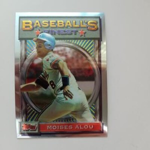 1993 Topps Finest #189 Moises Alou Expos