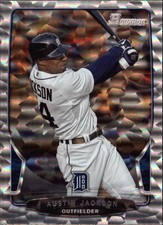 2013 (TIGERS) Bowman Silver Ice #63 Austin Jackson