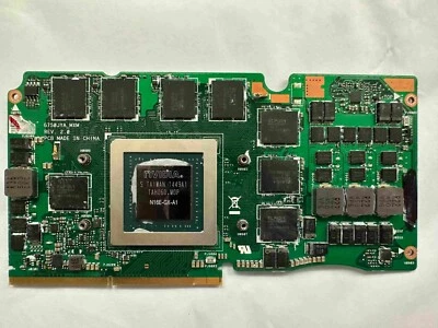 ASUS G750JYA VGA Graphics Video Card Nvidia GeForce GTX 980M 8G GDDR5 N16E-GX-A1 - Image 1 of 3