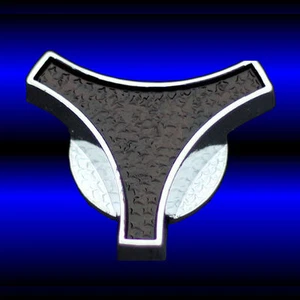 Tuerca purificadora de aire cromada y negra para Pontiac 326 350 400 428 455 - Imagen 1 de 1