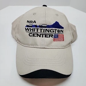Herren NRA WHITTINGTON CENTER CAP elfenbein hellbraun - OSFM - verstellbarer Druckknopflasche - Bild 1 von 14