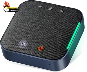 Conference Speaker and Microphone Bluetooth Speakerphone with 4 Mics,Usb C,360°V - Picture 1 of 12