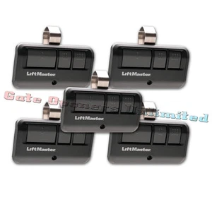 Control remoto Liftmaster 893LM, paquete de 5 controles abridores de garaje Chamberlain - Imagen 1 de 2