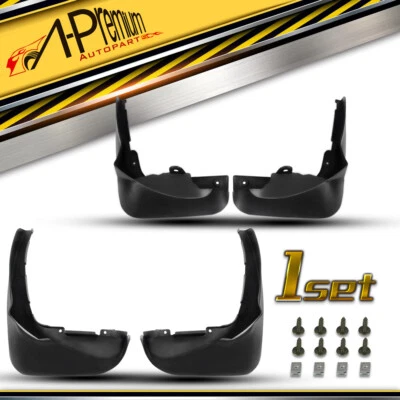 4 piezas protectores contra salpicaduras delanteros y traseros guardabarros para Mercedes-Benz R350 2011 2012 2013 Foto 1 de 4