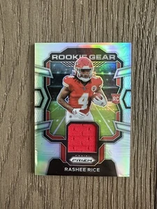 2023 Panini Prizm Football-Rookie Gear #RG-RR Rashee Rice (MEM, RC) PRIZM FINISH - Picture 1 of 2