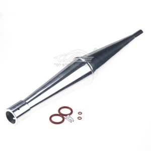 RC Boat Aluminium exhaust pipe fit RCMK QJ ZENOAH Marine Gas Engine - Picture 1 of 7