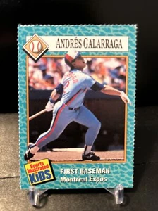 ANDRES GALARRAGA 1989 Sport illustrato per bambini #63 Montreal Expos - Foto 1 di 2