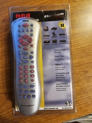 RCA RCU800MS Universal Remote Platinum Series - Image 1 of 2