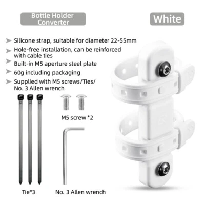 Крепление на каркас бутылки велосипеда ROCKBROS основание крепление зажим без отверстий с винтом - Изображение 1 из 4