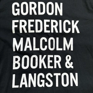 Well Worn Black Short Sleeve Graphic T-Shirt Size XXL Gordon Frederick Malcolm - Picture 1 of 3