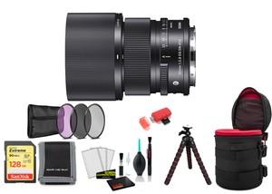 Sigma 90mm f/2.8 DG DN Contemporary Lens for Leica L 261969 with Memory Card