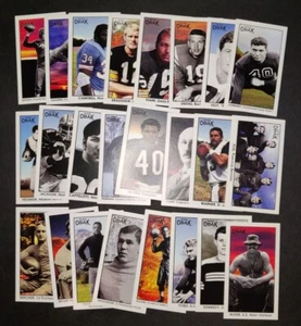 Juego completo de 24 cartas TriStar Obak Football T212 2011 Starr Baugh Unitas JFK - Imagen 1 de 1