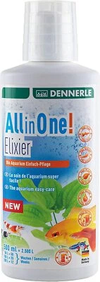 Dennerle All in One! Elixier Pflege Wasser Fische Pflanzen Filter einfach 500 ml